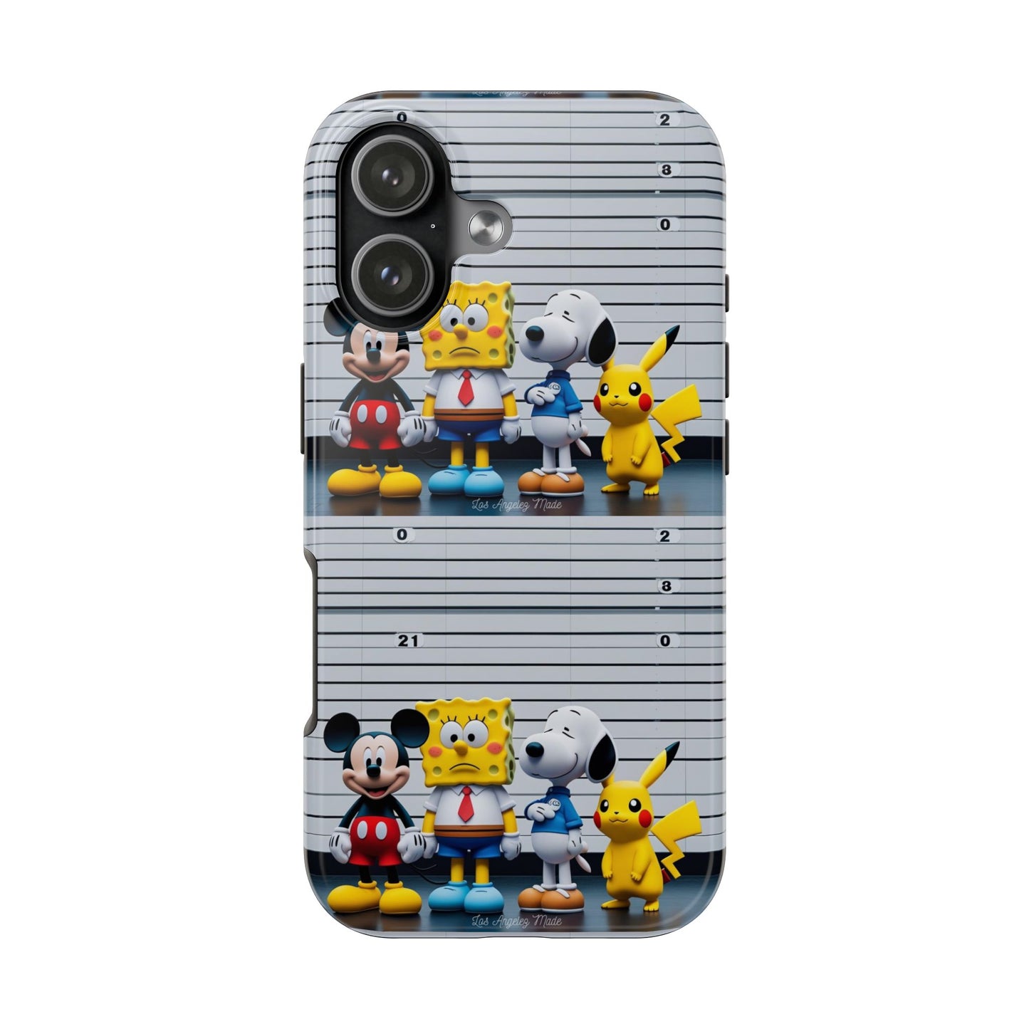 Los Angelez Made x Cartoon Police Line Up Tough Phone Case