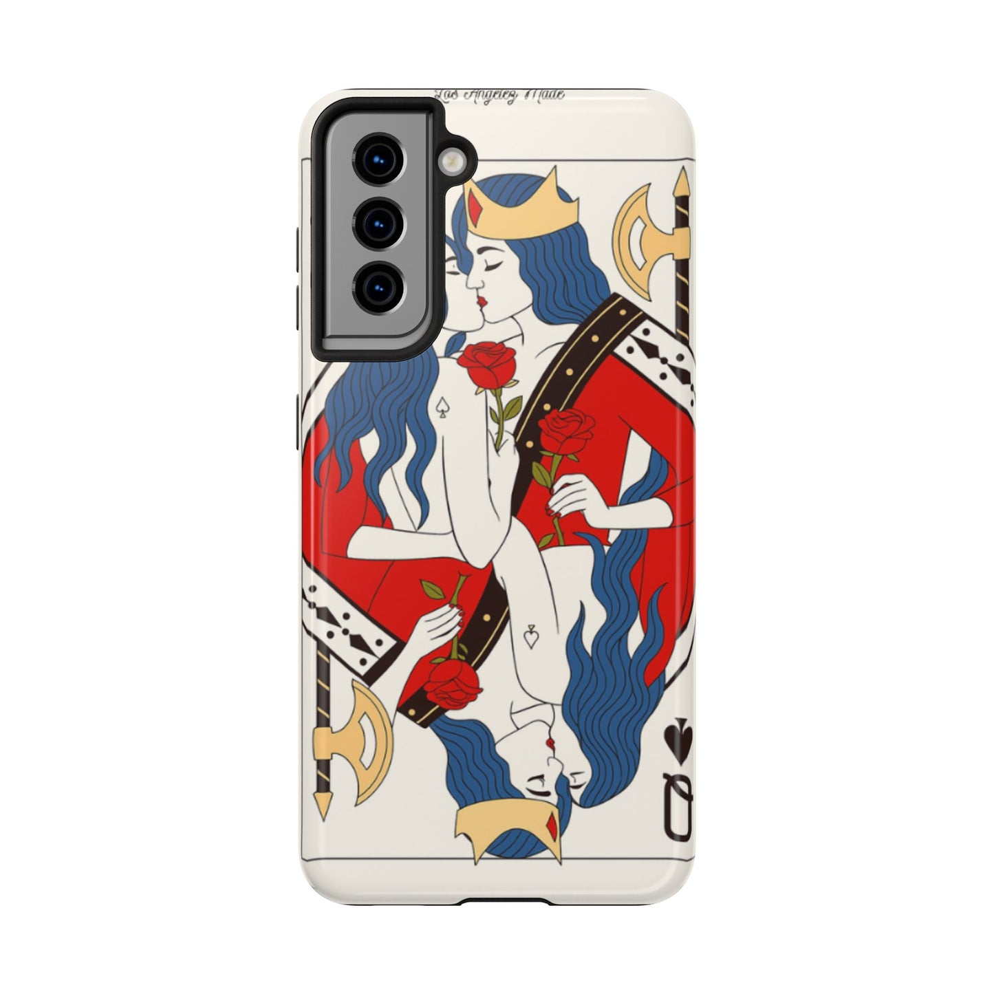 Los Angelez Made x Two Queens Card Tough Phone Case