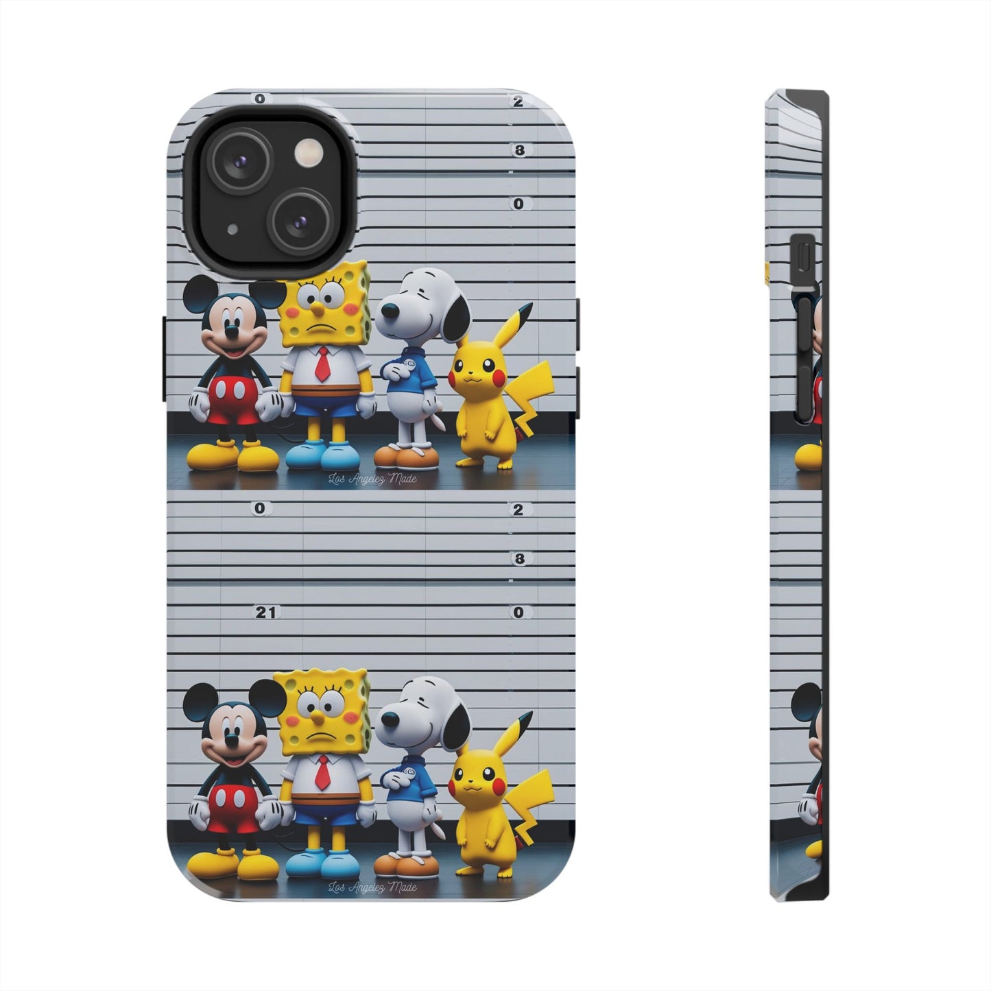 Los Angelez Made x Cartoon Police Line Up Tough Phone Case