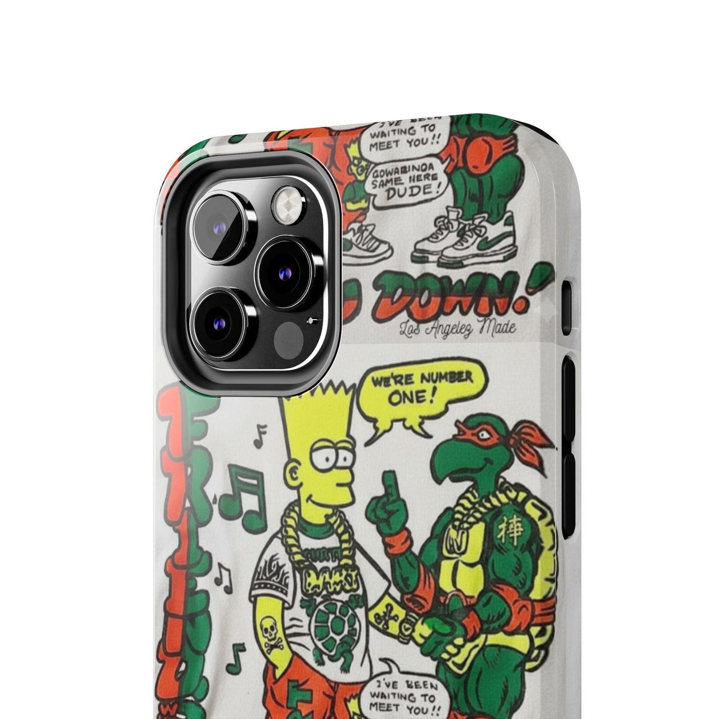 Los Angelez Made x Bart & TMNT Tough Phone Case