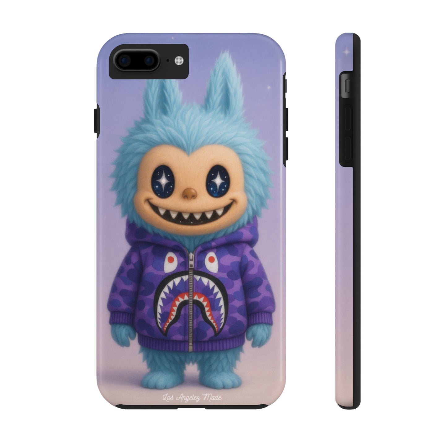 Los Angelez Made x Labubu BAPE Hoodie Tough Phone Case