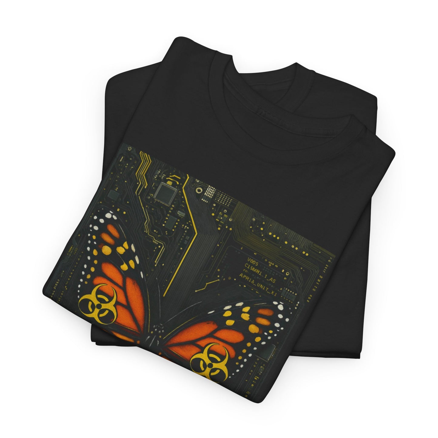 Los Angelez Made x Cyber Butterfly Unisex Heavy Cotton T-Shirt