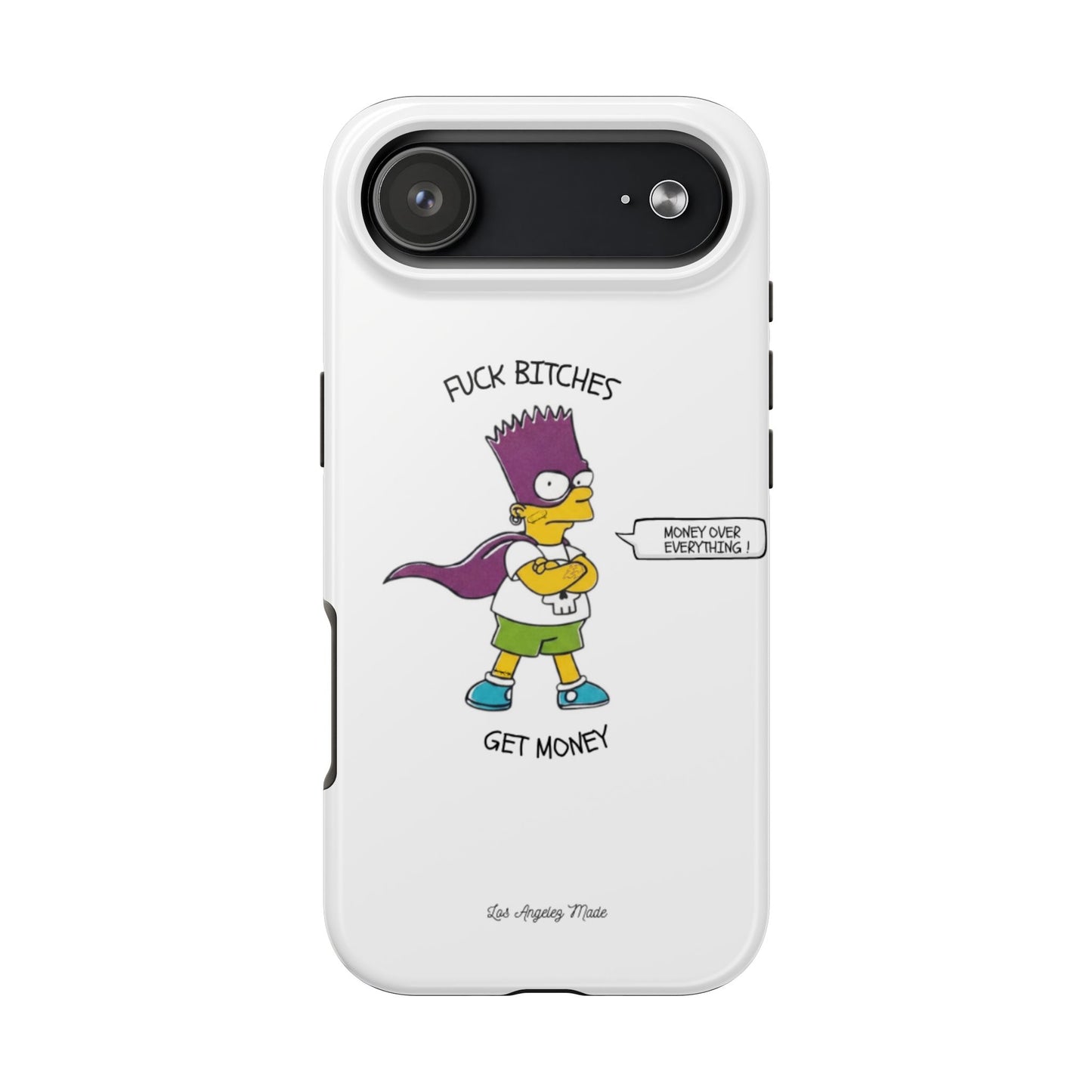 Los Angelez Made x Bart Get Money Tough Phone Case