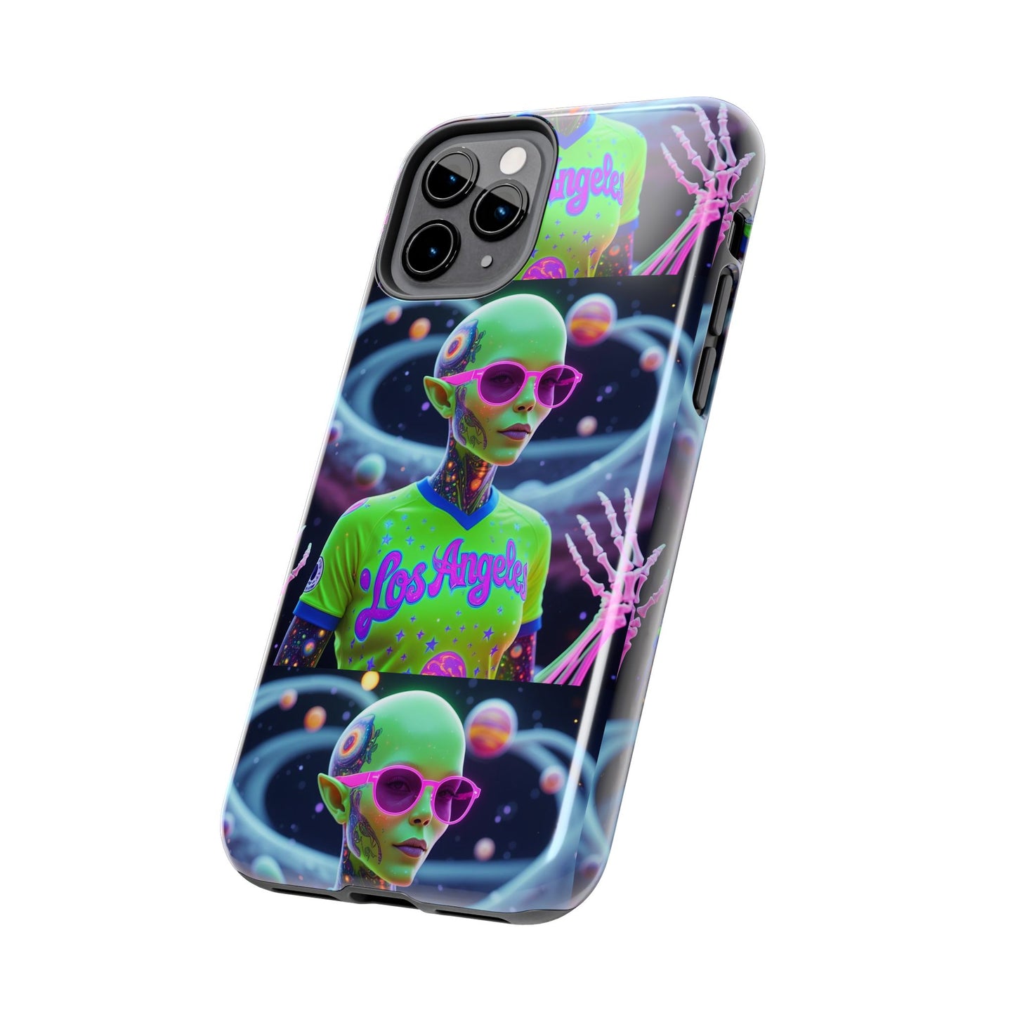 Los Angelez Made x Neon Alien Tough Phone Case