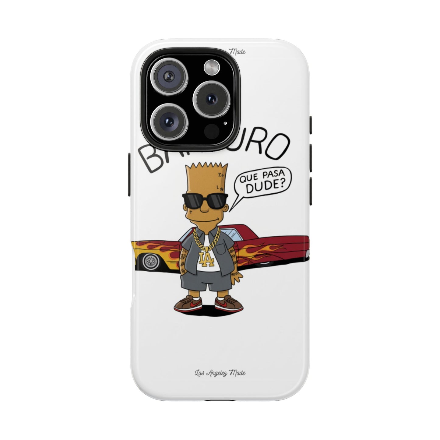 Los Angelez Made x Barturo "Que Pasa Dude?" Tough Phone Case