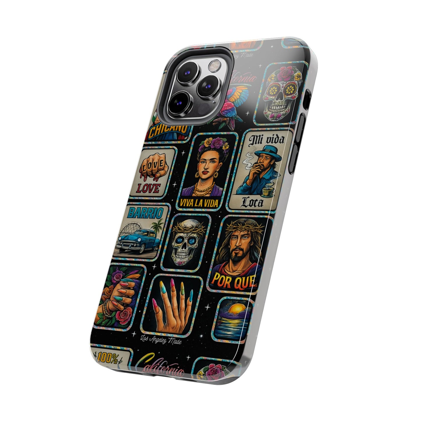 Los Angelez Made x Chicano Vintage Stickers Tough Phone Case