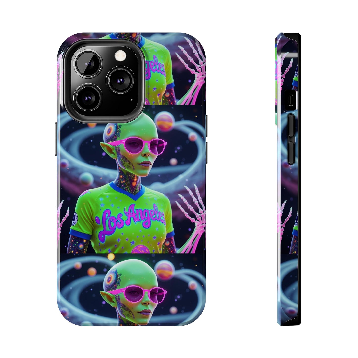 Los Angelez Made x Neon Alien Tough Phone Case