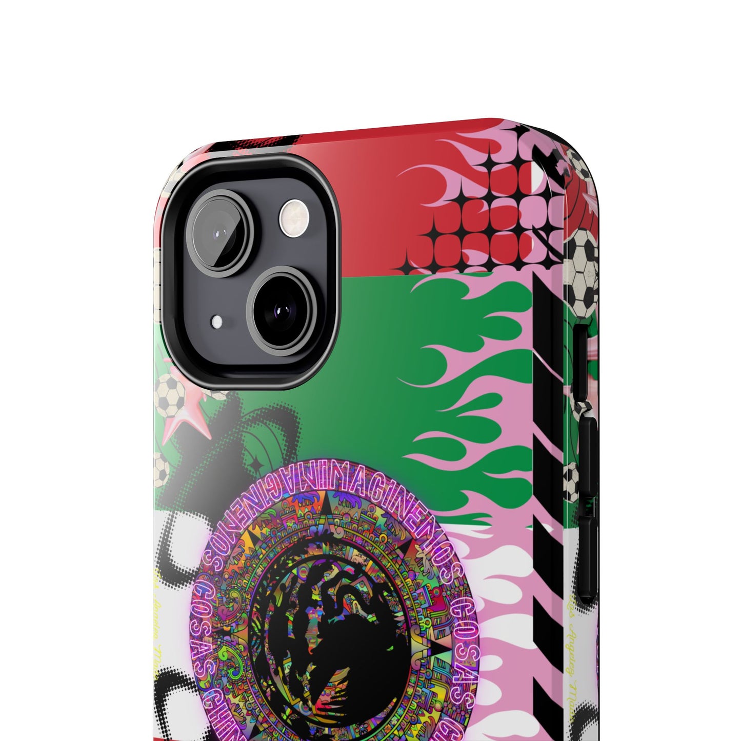 Los Angelez Made x Mexican Flag Tough Phone Case
