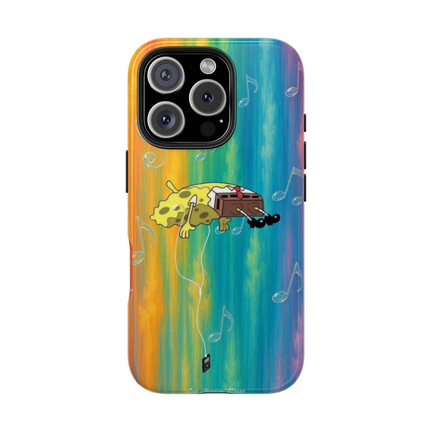 Los Angelez Made x Spongebob Music Is Life Tough Phone Case