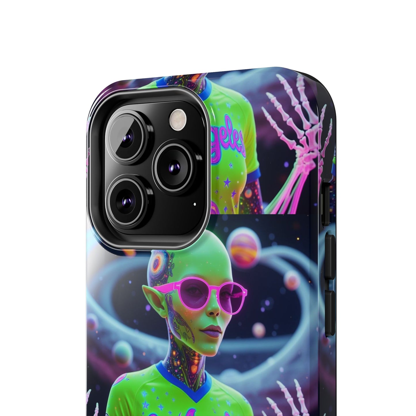 Los Angelez Made x Neon Alien Tough Phone Case