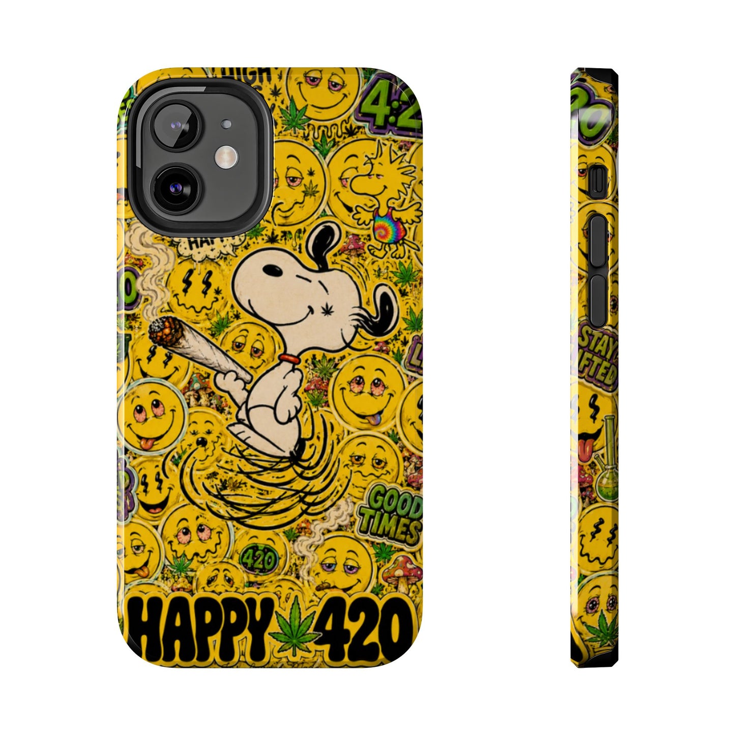 Los Angelez Made x 420 Happy Snoopy Tough Phone Case