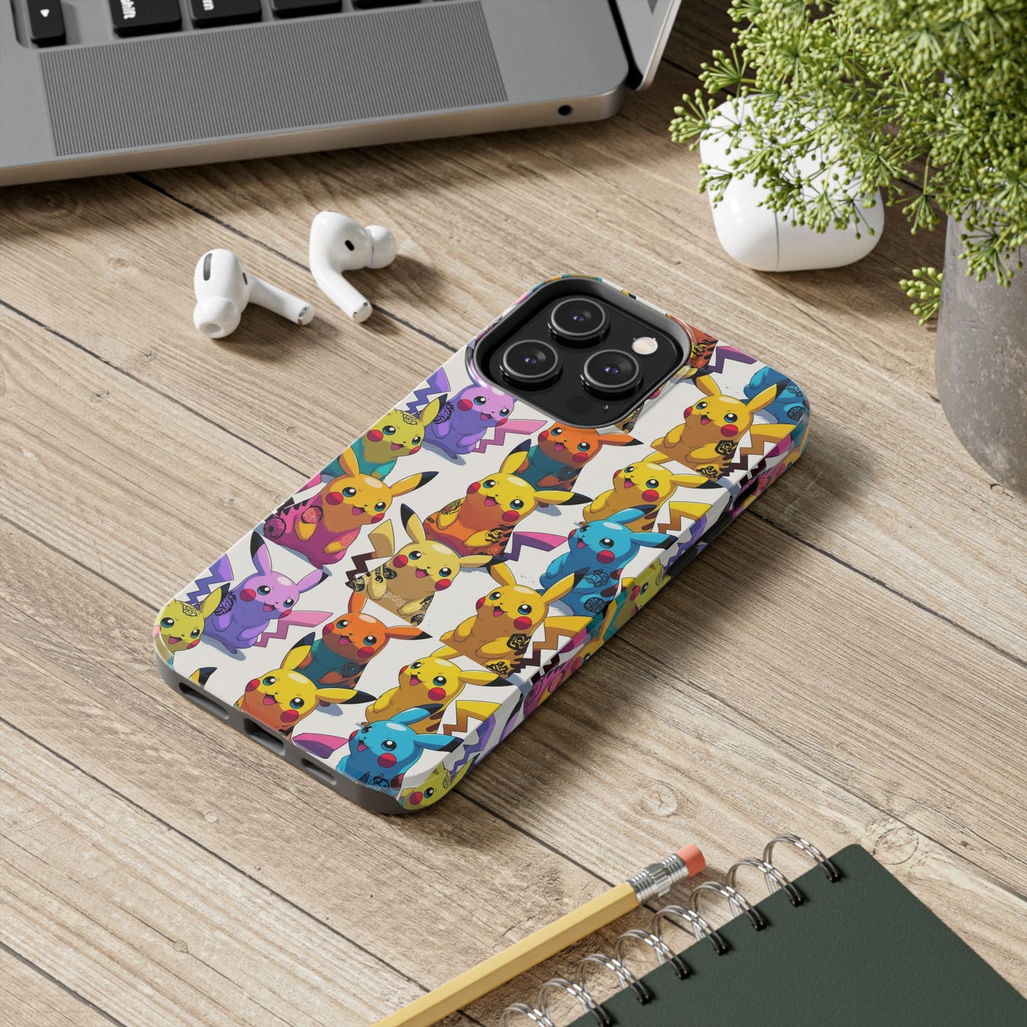 Los Angelez Made x Rainbow Pika Tough Phone Case