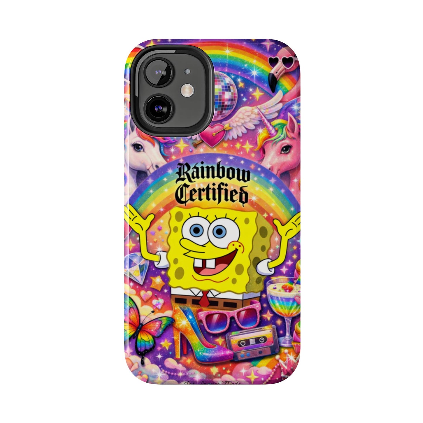 Los Angelez Made x Gay SpongeBob ''Rainbow Certified'' Tough Phone Case
