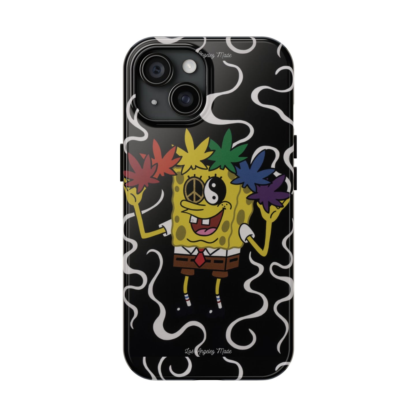 Los Angelez Made x Psychedelic Spongebob Squarepants Tough Phone Case