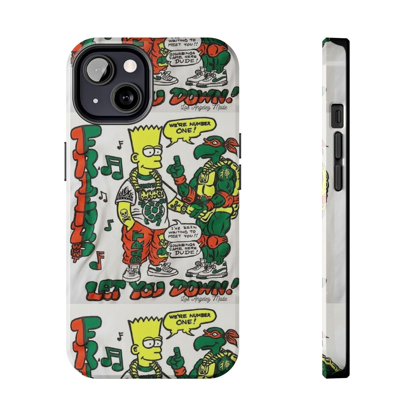 Los Angelez Made x Bart & TMNT Tough Phone Case