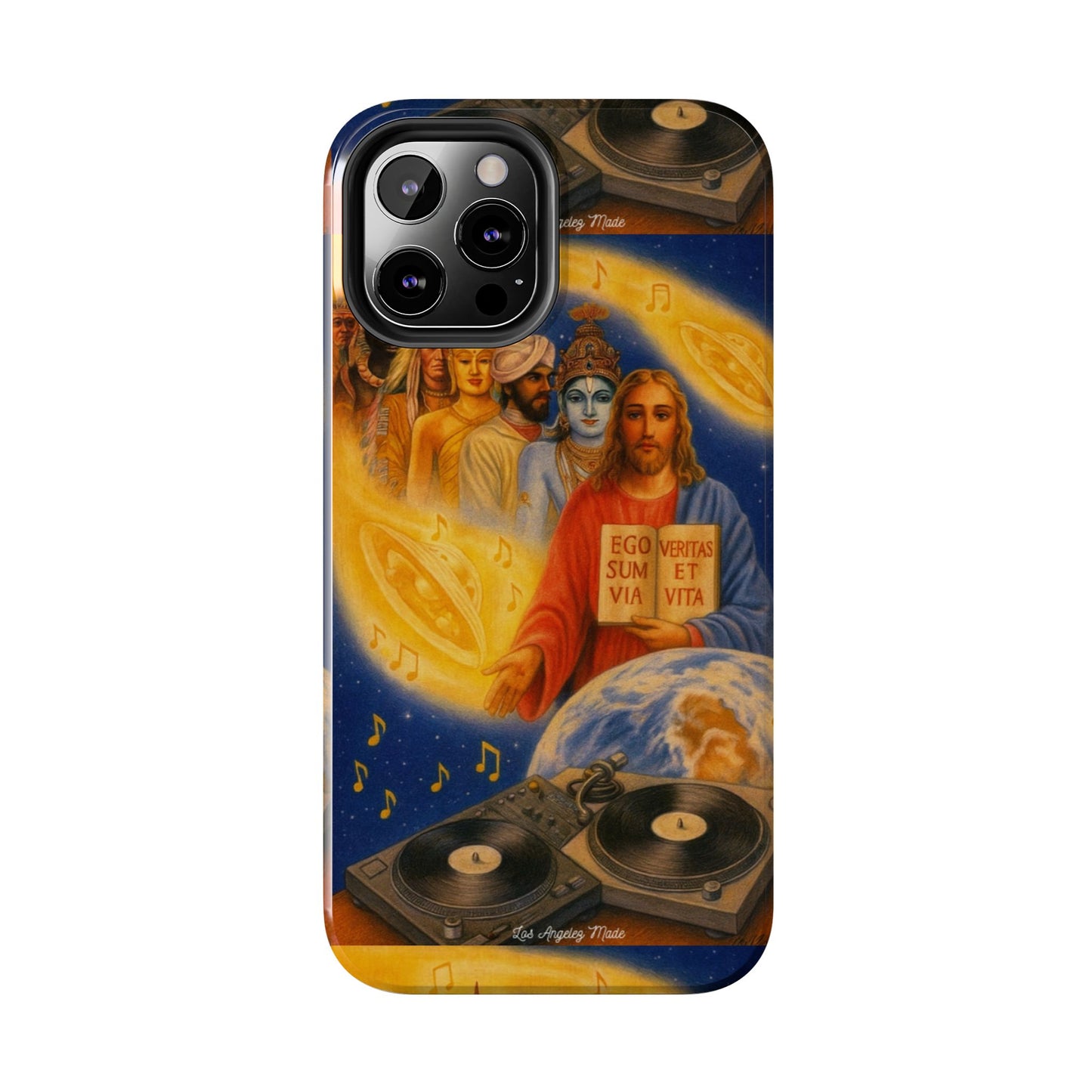 Los Angelez Made x God Is A DJ Tough Phone Case