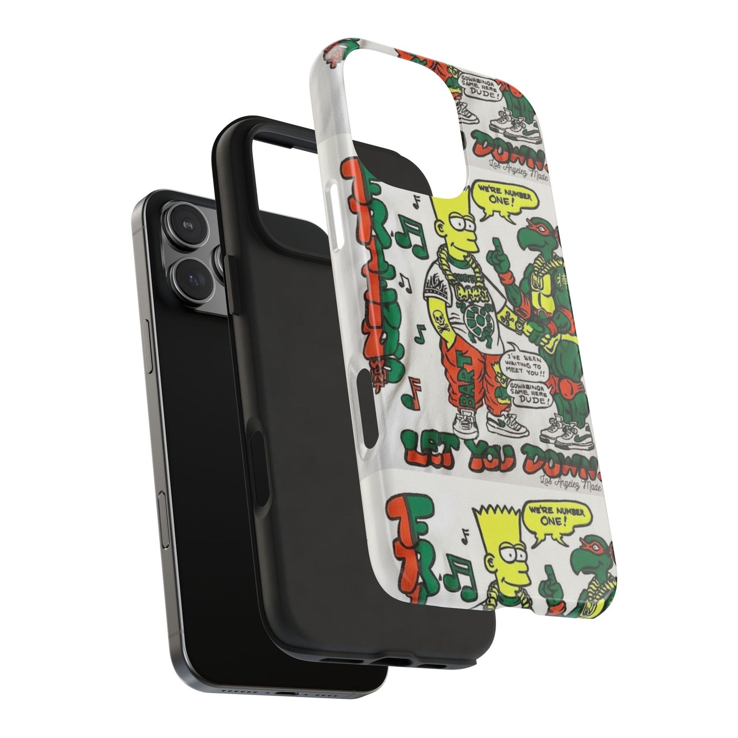Los Angelez Made x Bart & TMNT Tough Phone Case