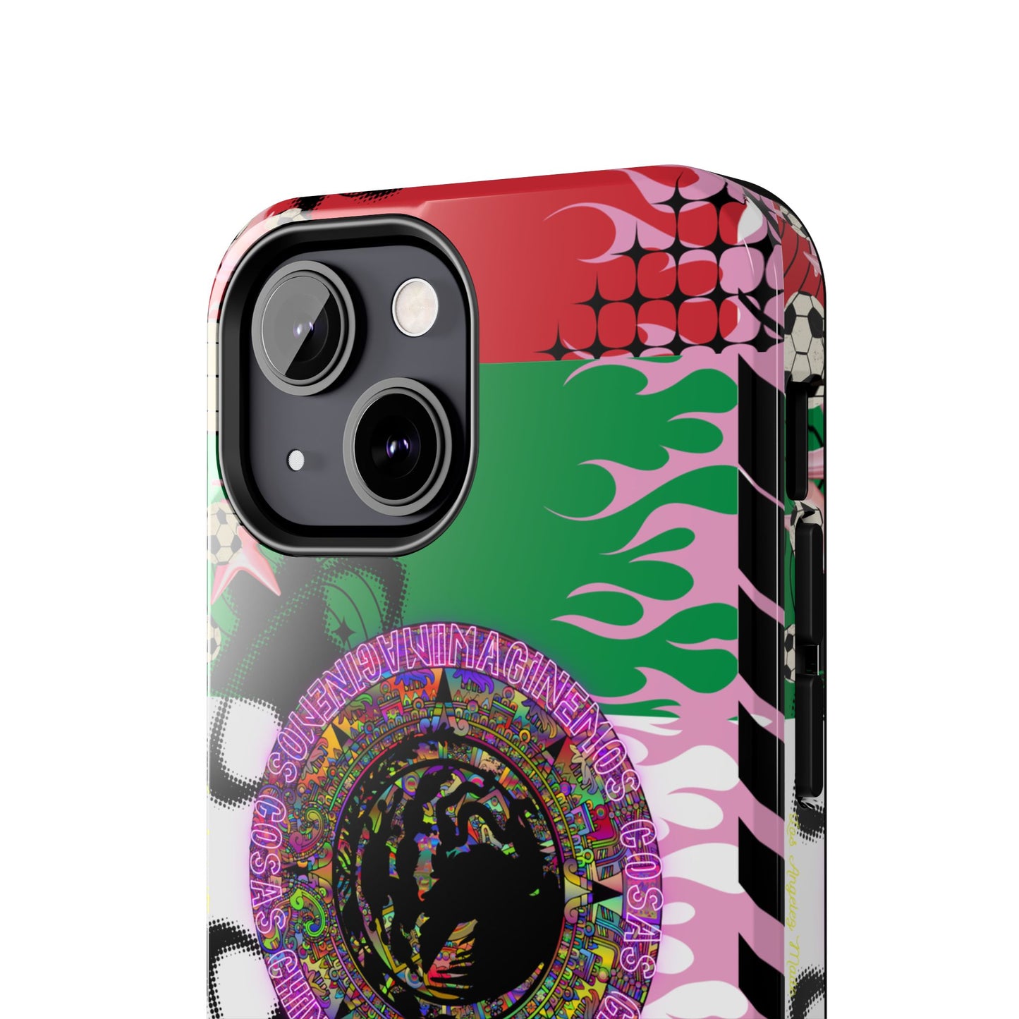 Los Angelez Made x Mexican Flag Tough Phone Case