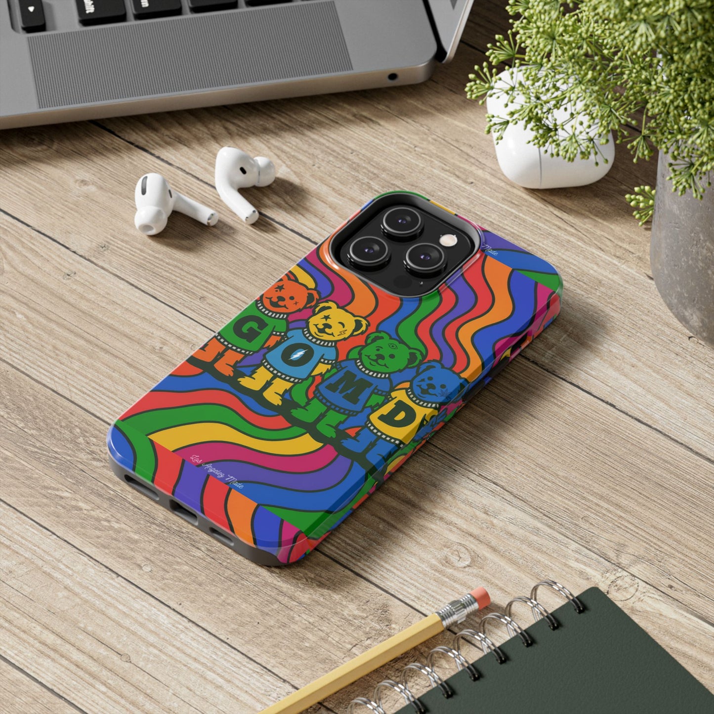 Los Angelez Made x G.O.M.D. Cheer Bears Tough Phone Case