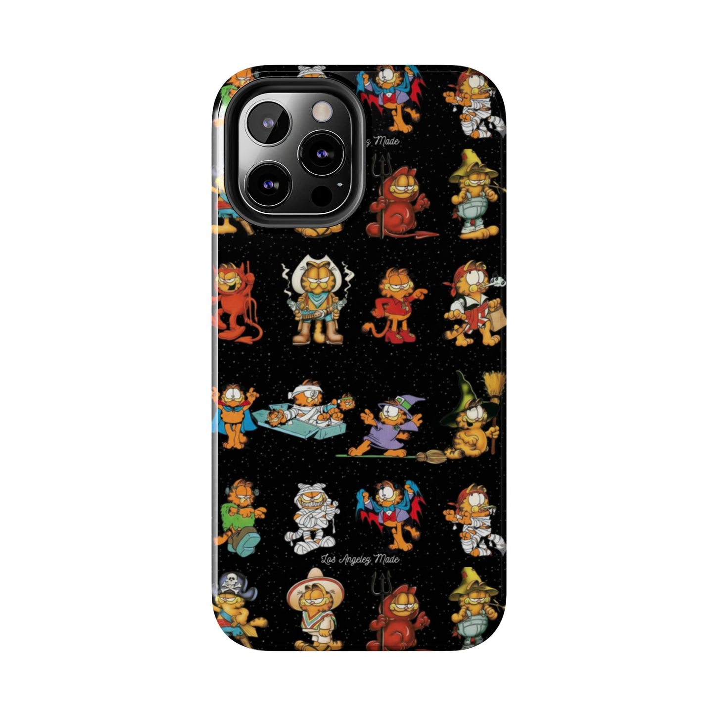 Los Angelez Made x Garfield Halloween Sticker Sheet Tough Phone Case