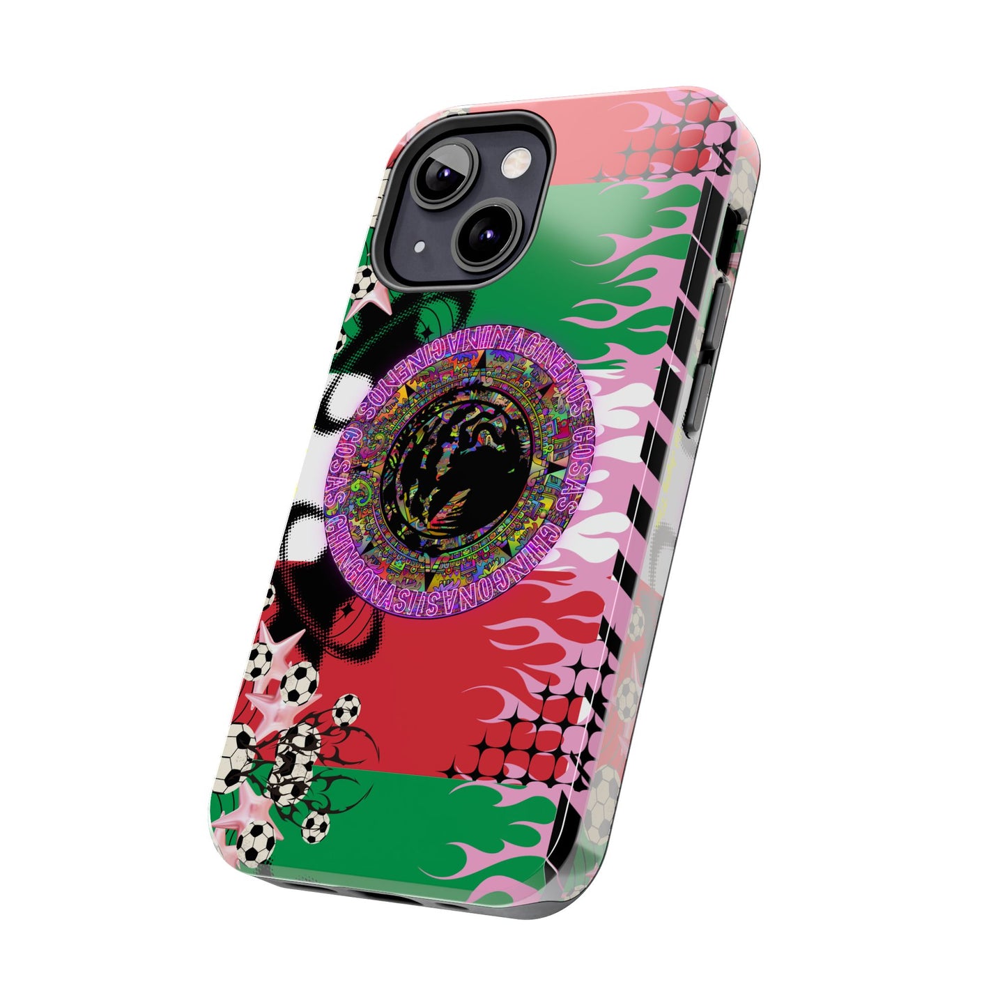 Los Angelez Made x Mexican Flag Tough Phone Case