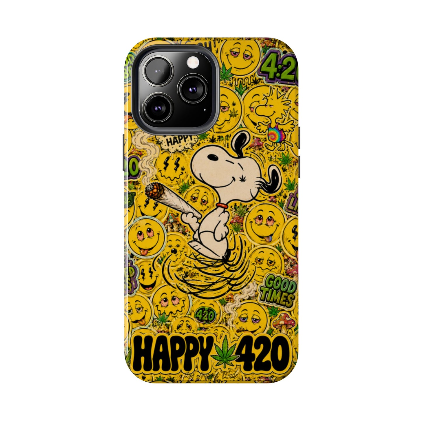 Los Angelez Made x 420 Happy Snoopy Tough Phone Case