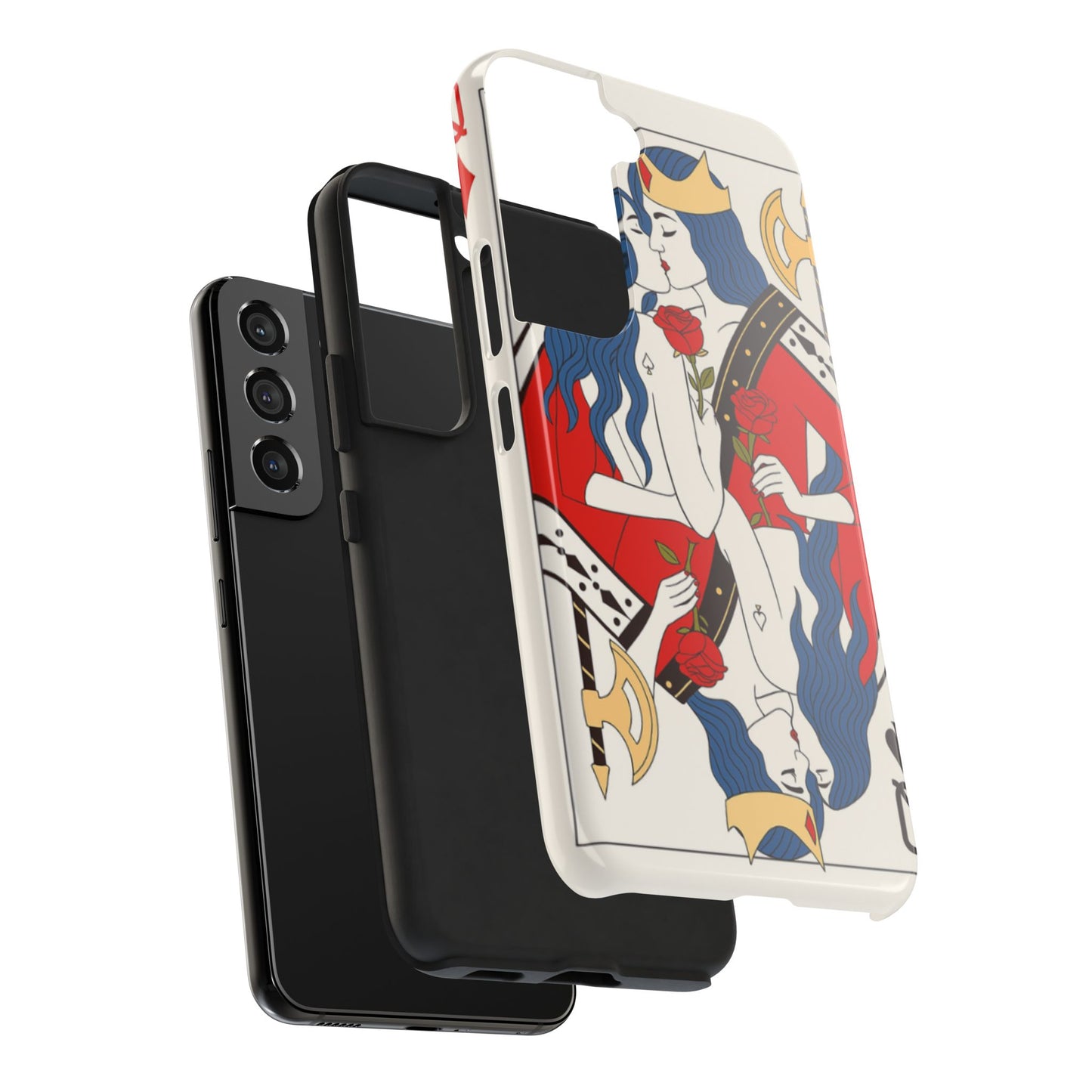 Los Angelez Made x Two Queens Card Tough Phone Case
