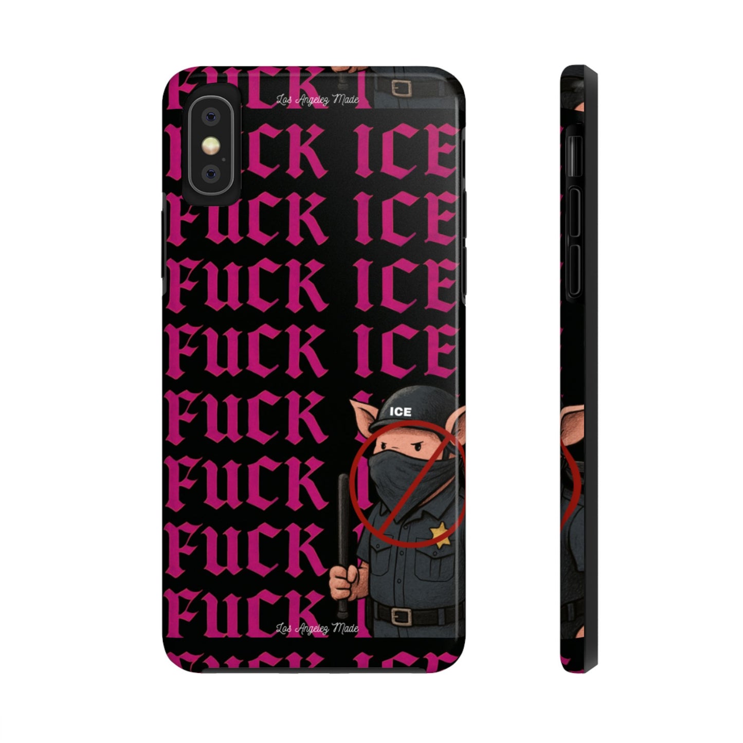 Los Angelez Made x F*ck ICE Tough Phone Case