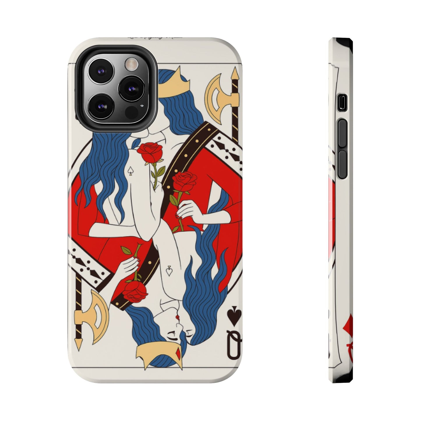 Los Angelez Made x Two Queens Card Tough Phone Case