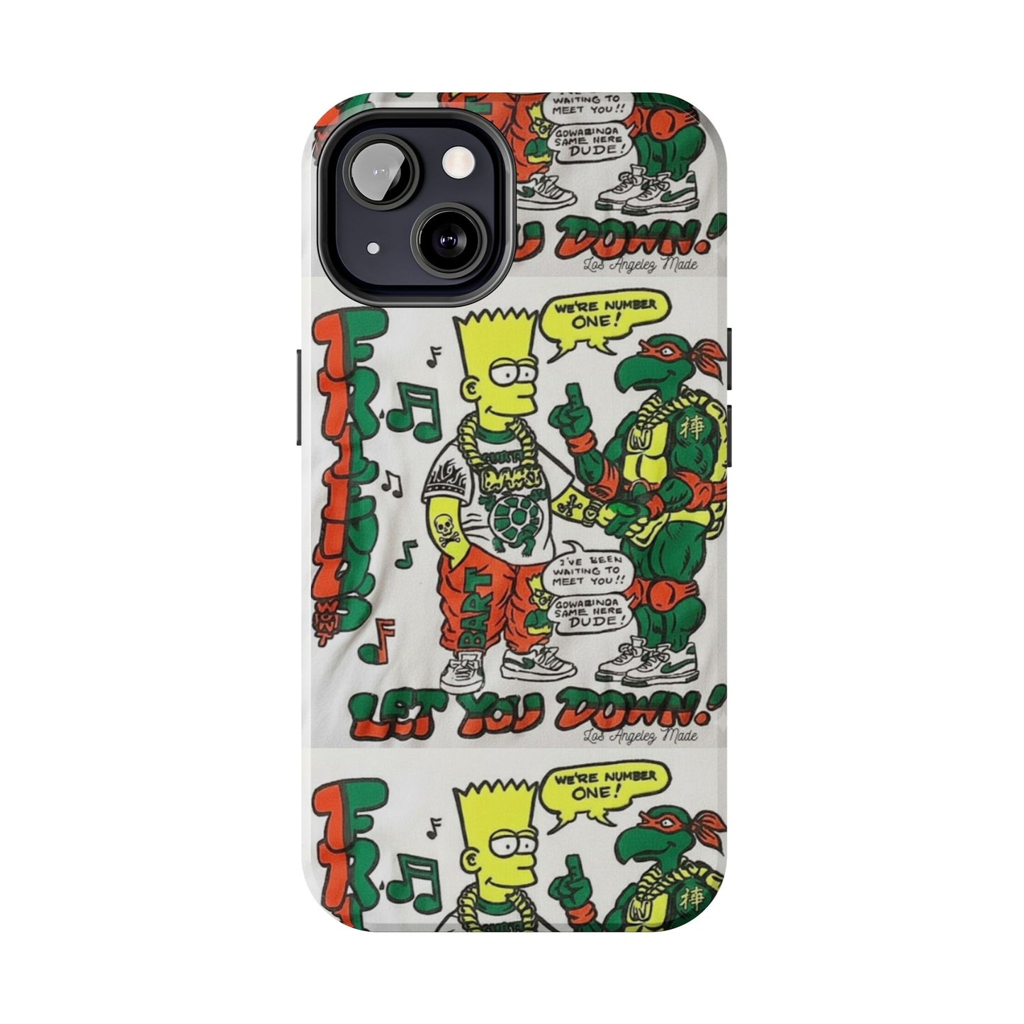 Los Angelez Made x Bart & TMNT Tough Phone Case