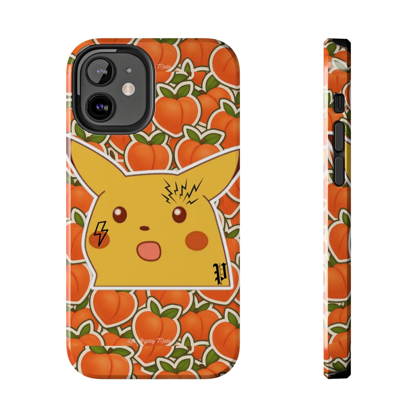 Los Angelez Made x Shocked Pika Peach Tough Phone Case