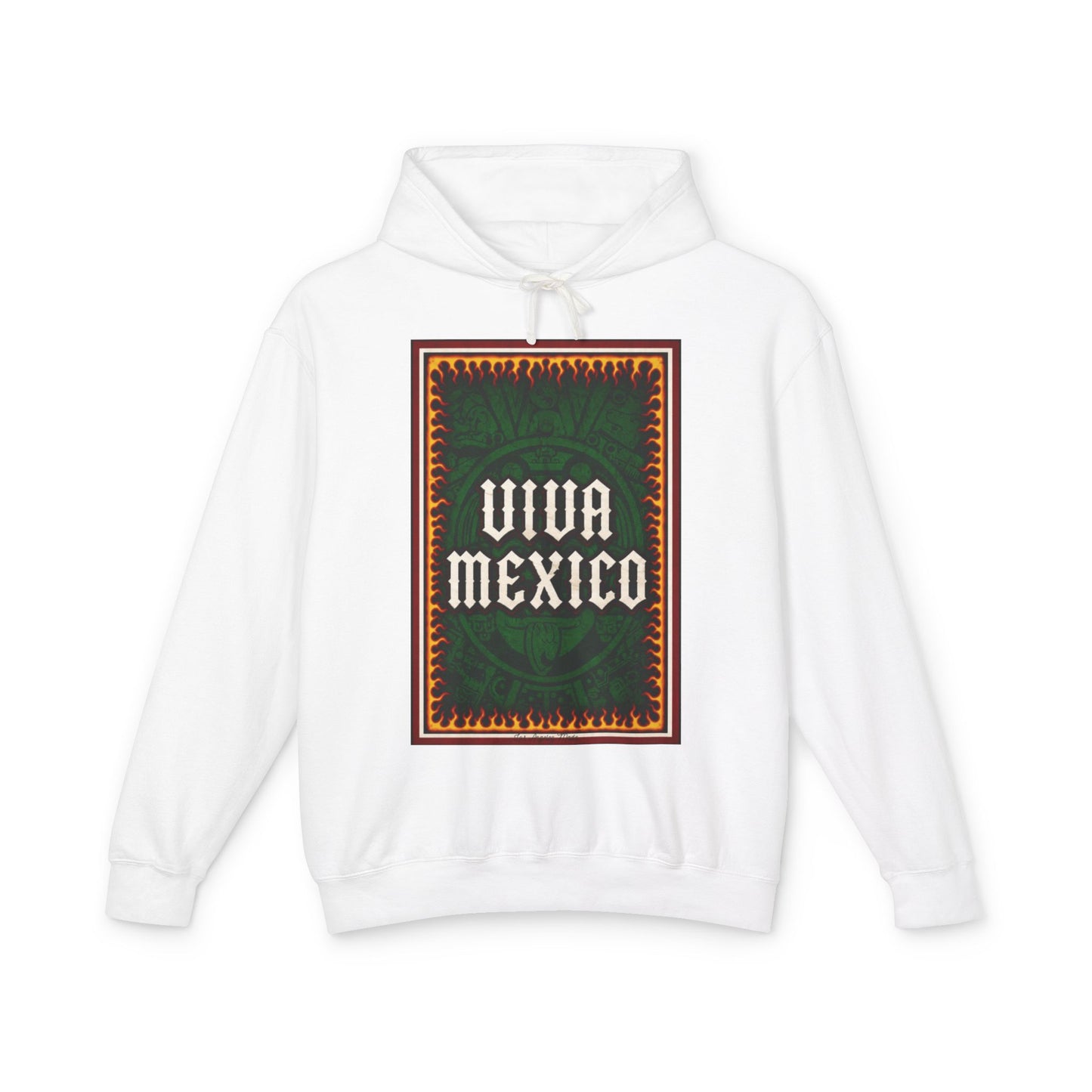 Los Angelez Made x Viva Mexico Hoodie Unisex Lightweight Hooded Sweatshirt