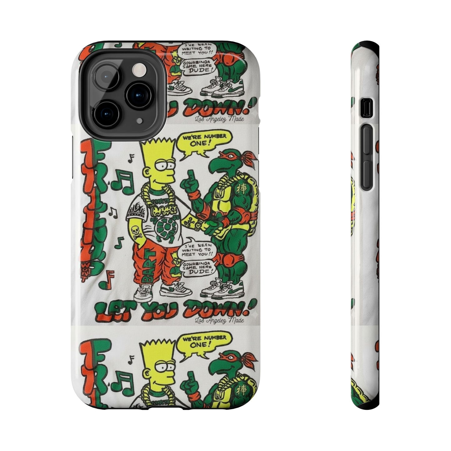 Los Angelez Made x Bart & TMNT Tough Phone Case