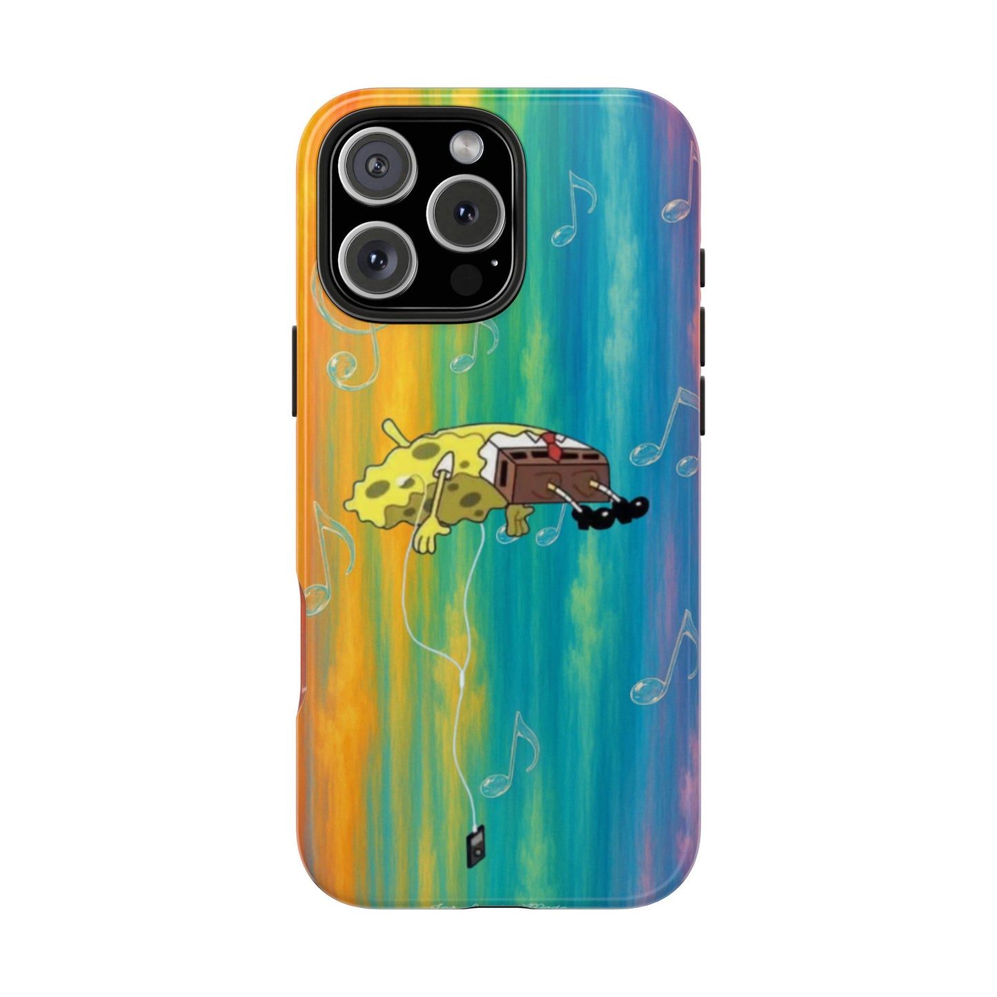 Los Angelez Made x Spongebob Music Is Life Tough Phone Case