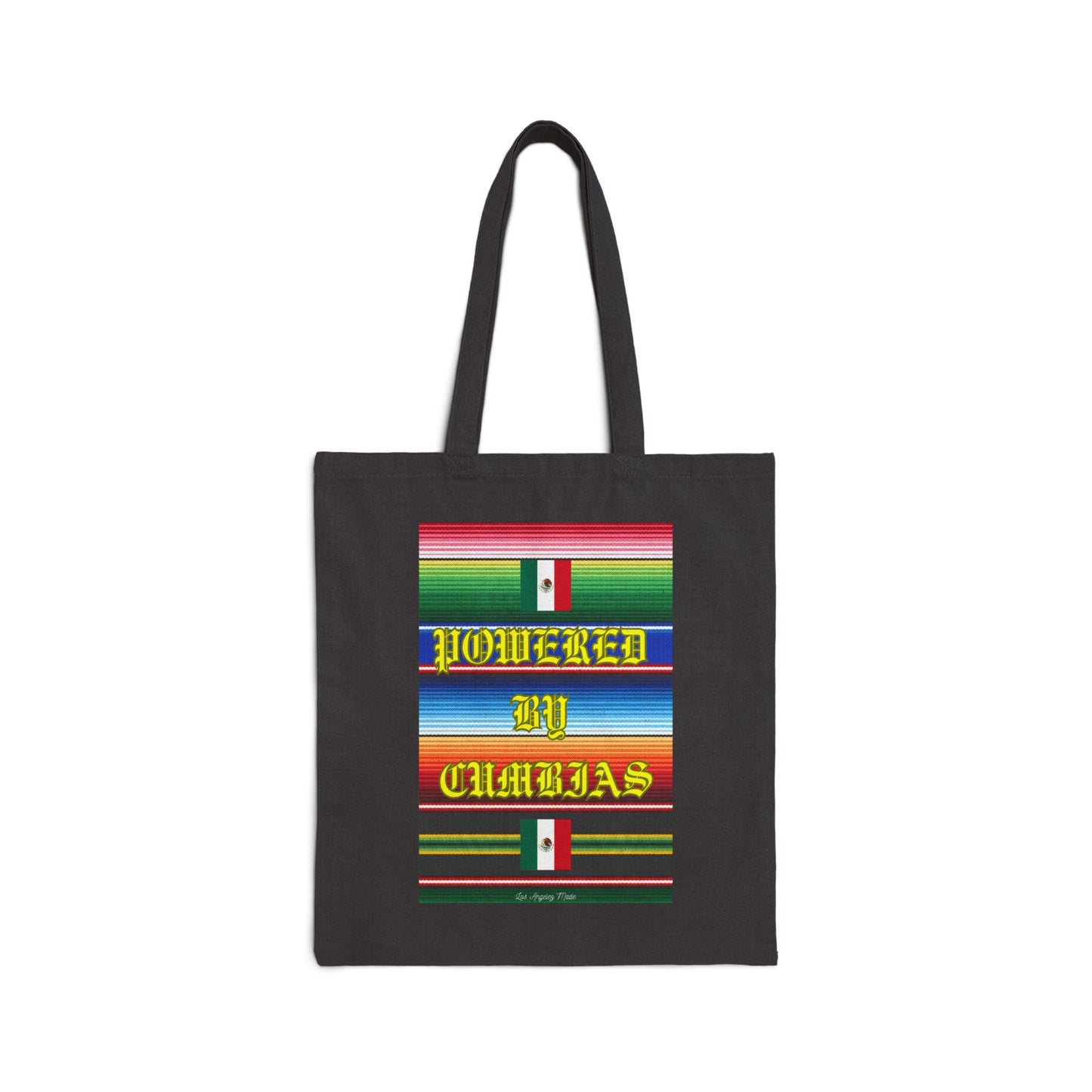 Los Angelez Made x ''Powered by Cumbias'' Canvas Tote Bag