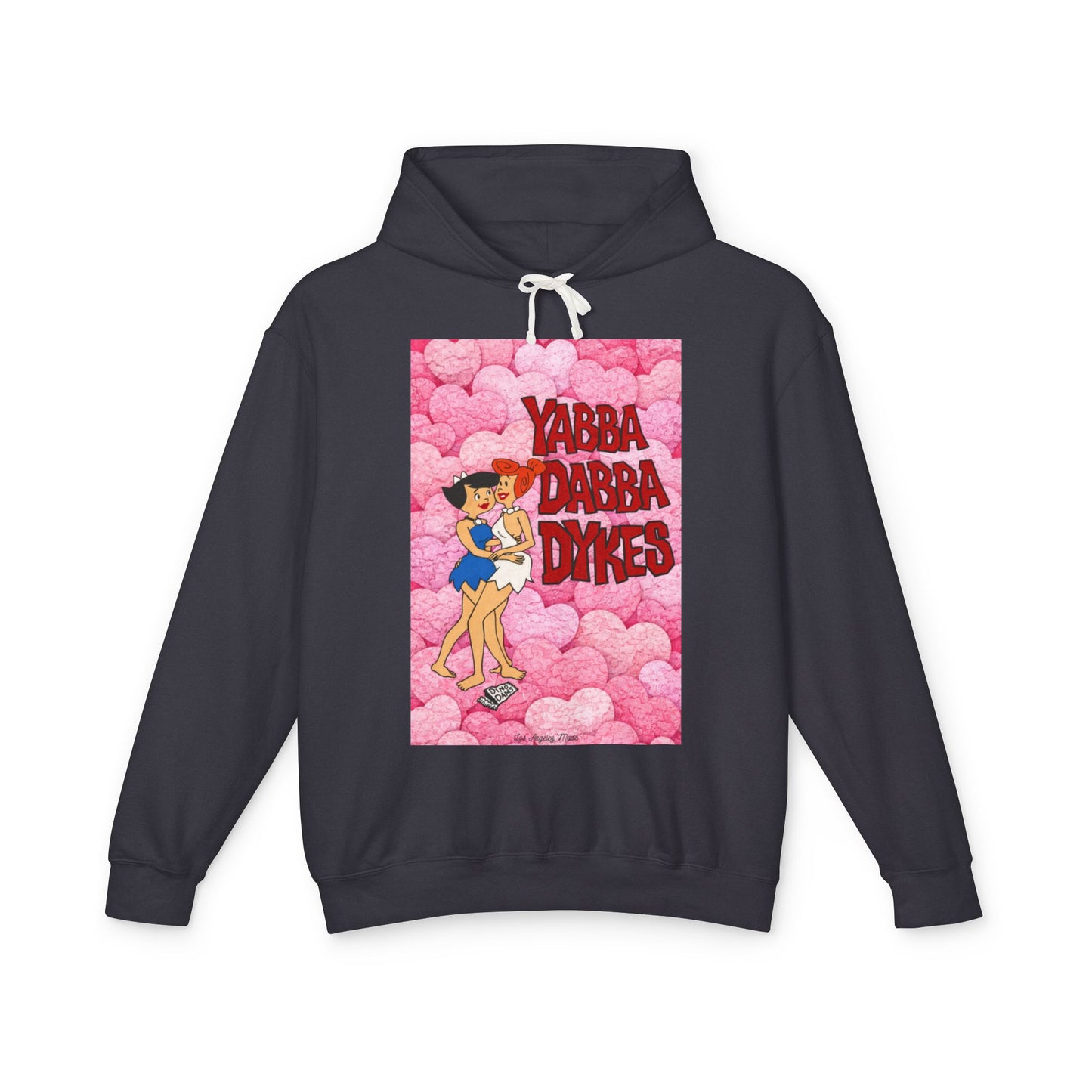 Los Angelez Made x Yabba Dabba Dykes Hoodie Unisex Lightweight Hooded Sweatshirt