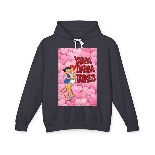 Los Angelez Made x Yabba Dabba Dykes Hoodie Unisex Lightweight Hooded Sweatshirt