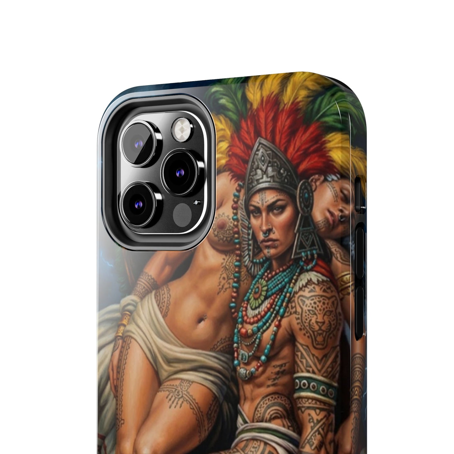 Los Angelez Made x Aztec Lesbian Pride Tough Phone Case