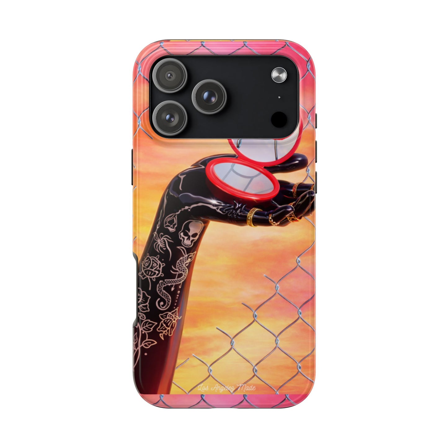 Los Angelez Made x Compact Kiss Tough Phone Case