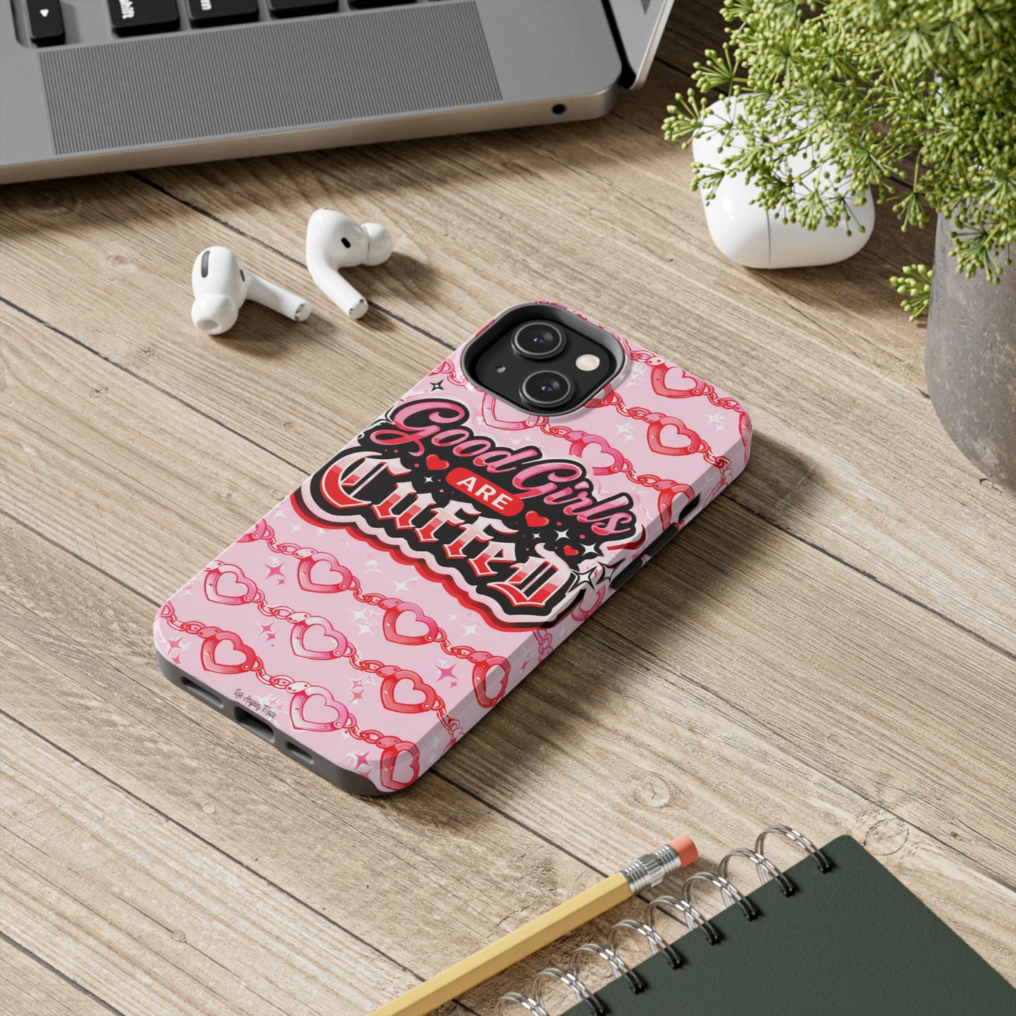 Los Angelez Made x "Good Girls Are Cuffed" Tough Phone Case