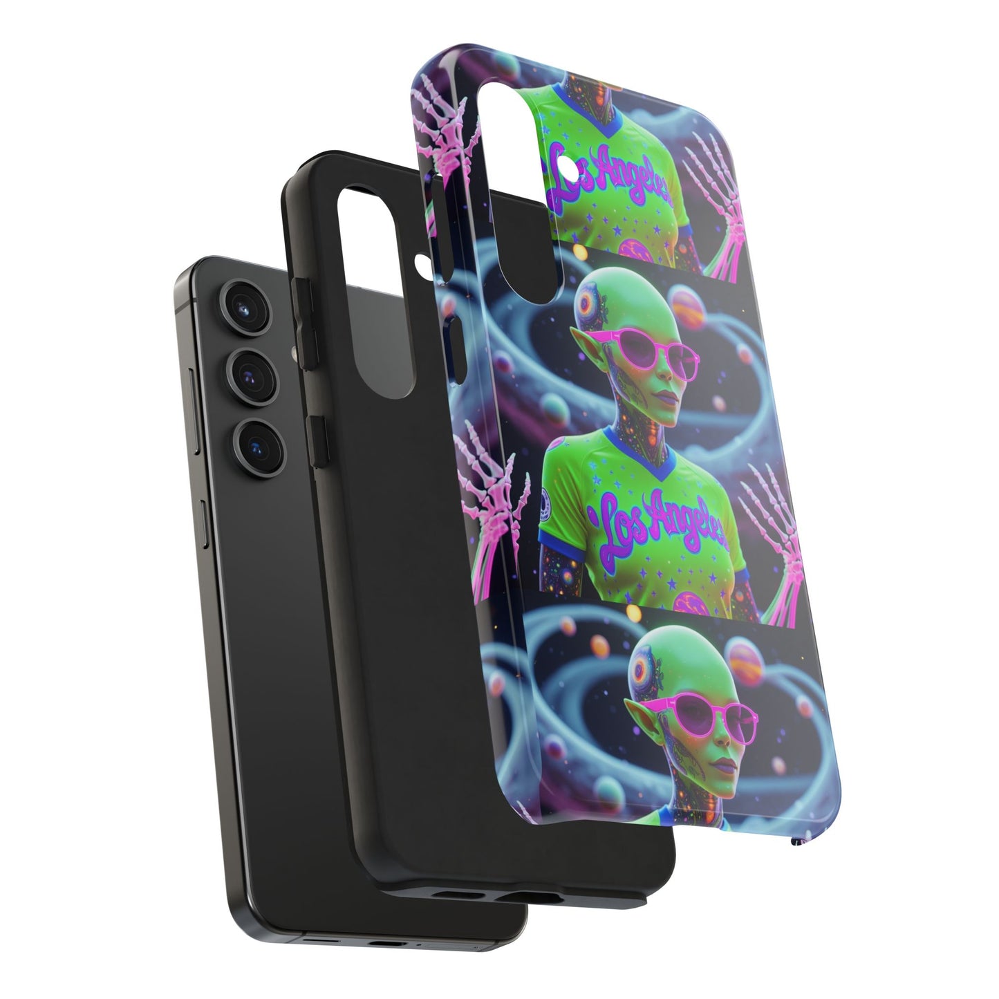 Los Angelez Made x Neon Alien Tough Phone Case