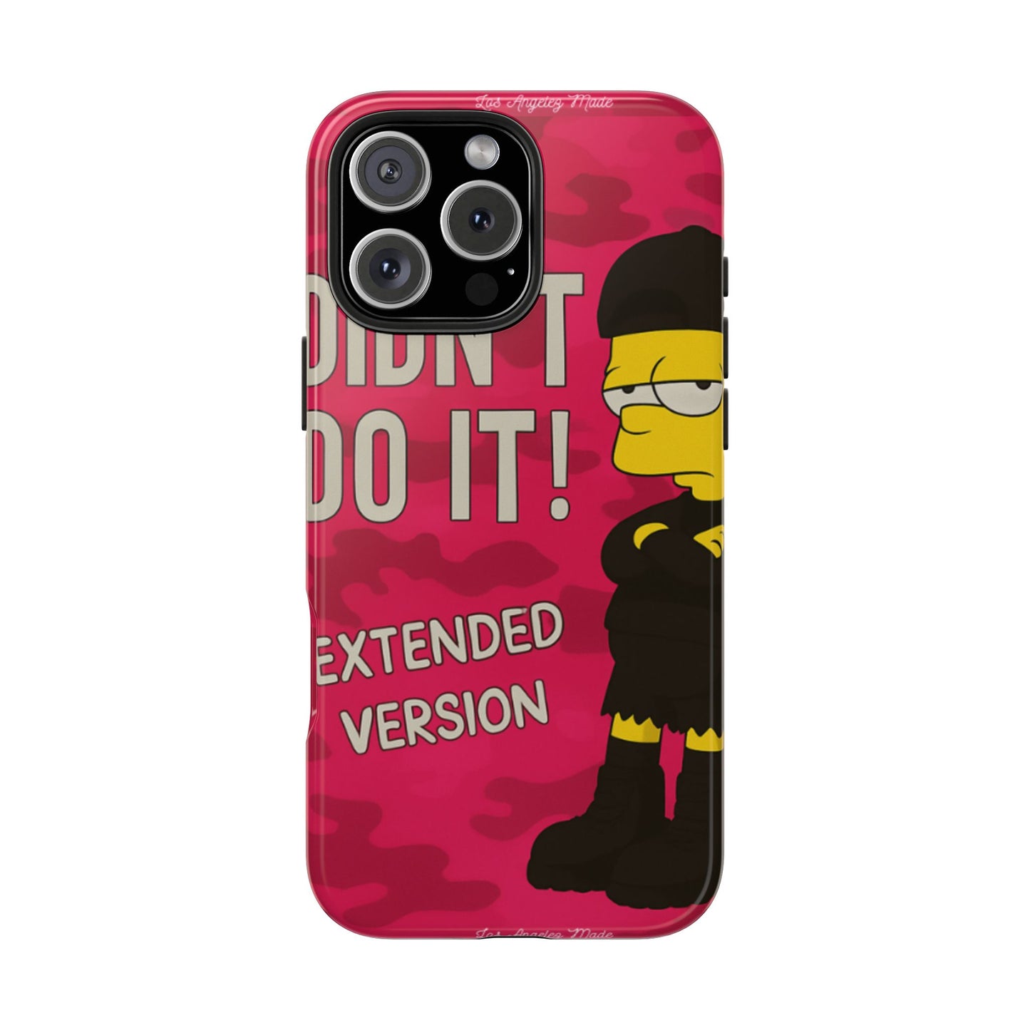 Los Angelez Made x Bart Simpson Extended Version Tough Phone Case