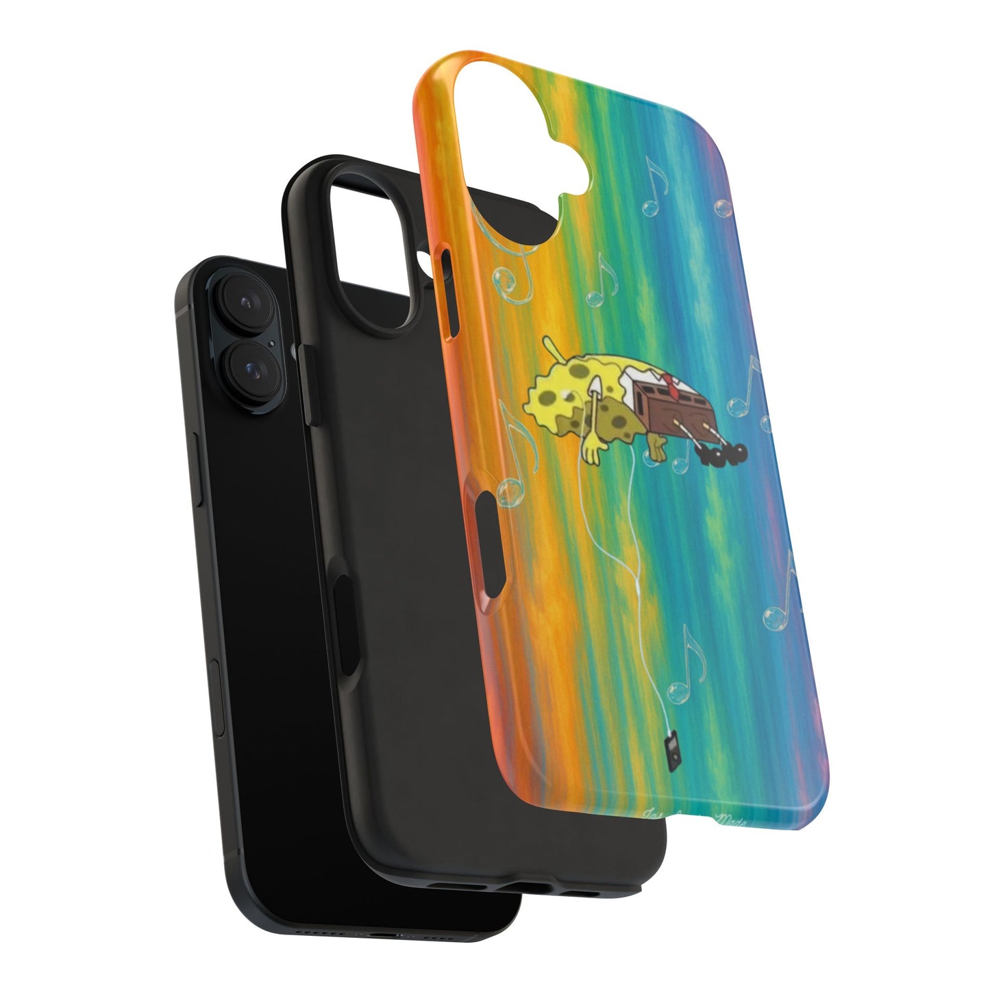 Los Angelez Made x Spongebob Music Is Life Tough Phone Case