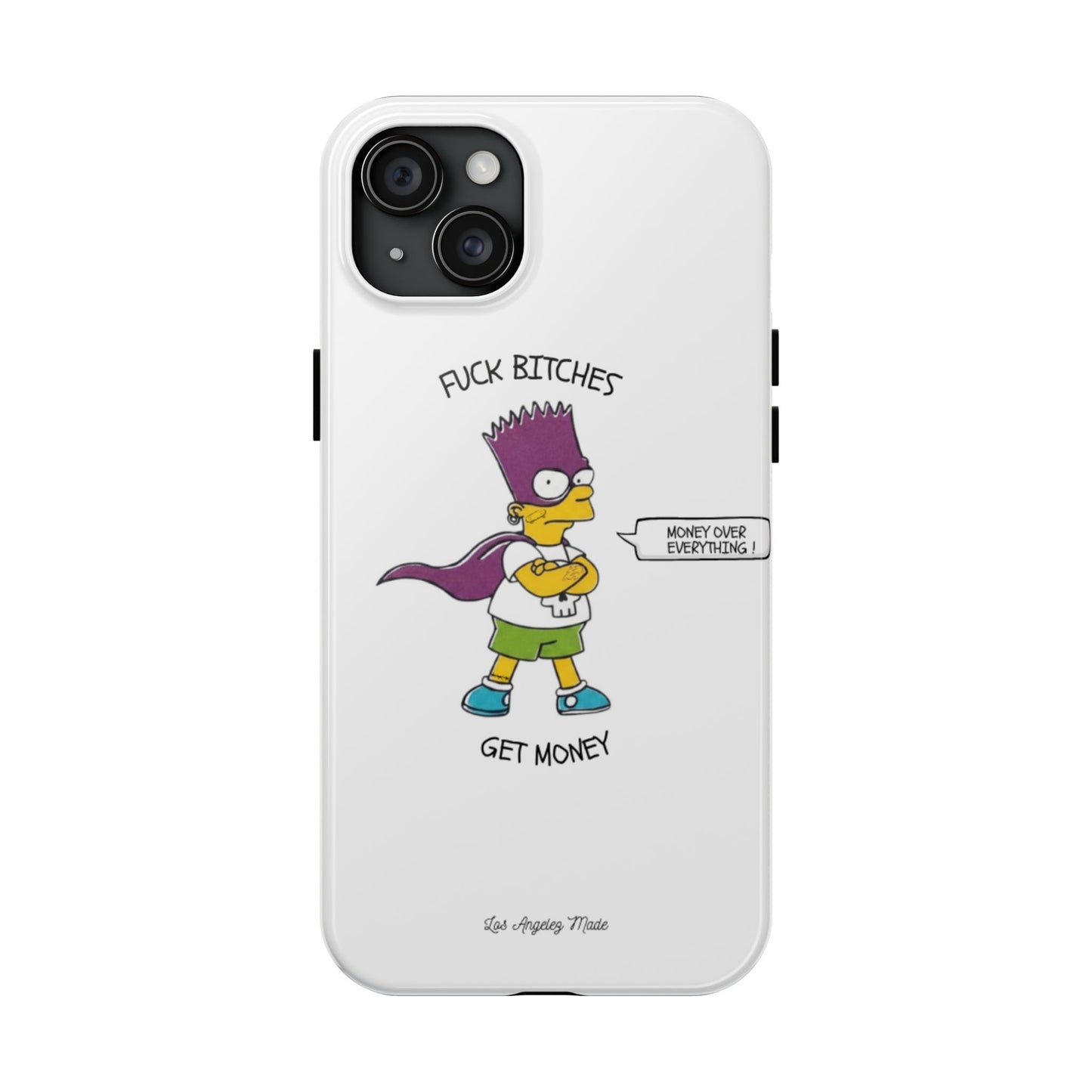Los Angelez Made x Bart Get Money Tough Phone Case