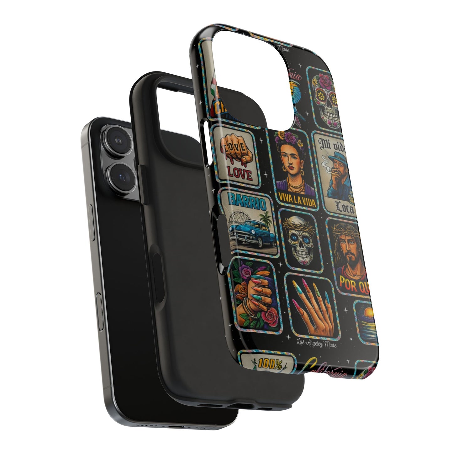 Los Angelez Made x Chicano Vintage Stickers Tough Phone Case
