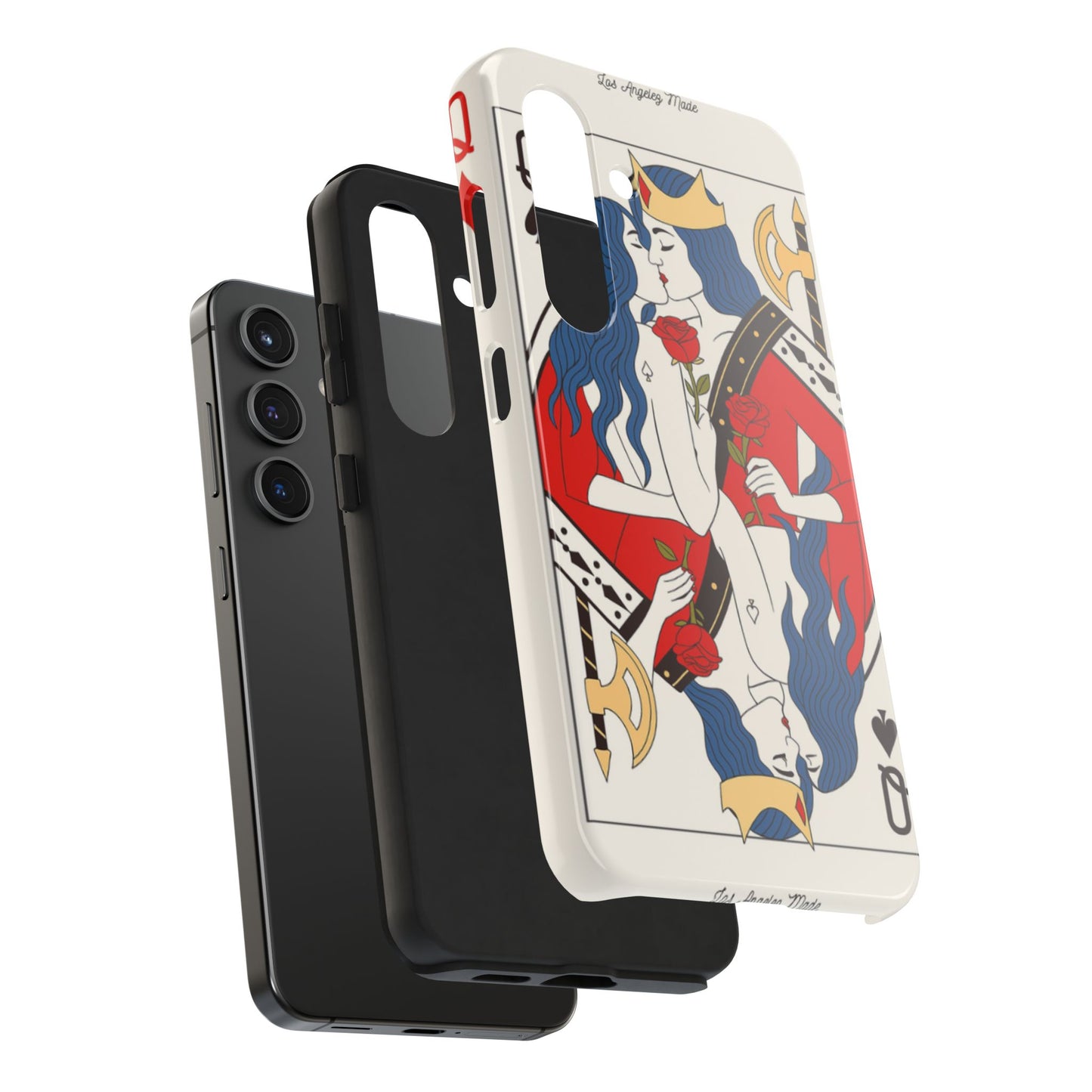 Los Angelez Made x Two Queens Card Tough Phone Case