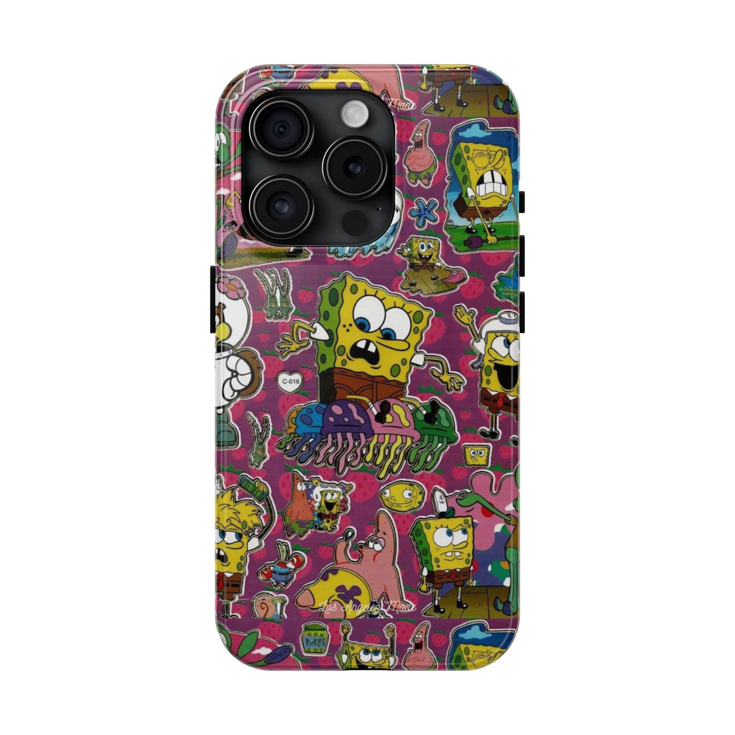Los Angelez Made x SpongeBob Sticker Sheet Tough Phone Case