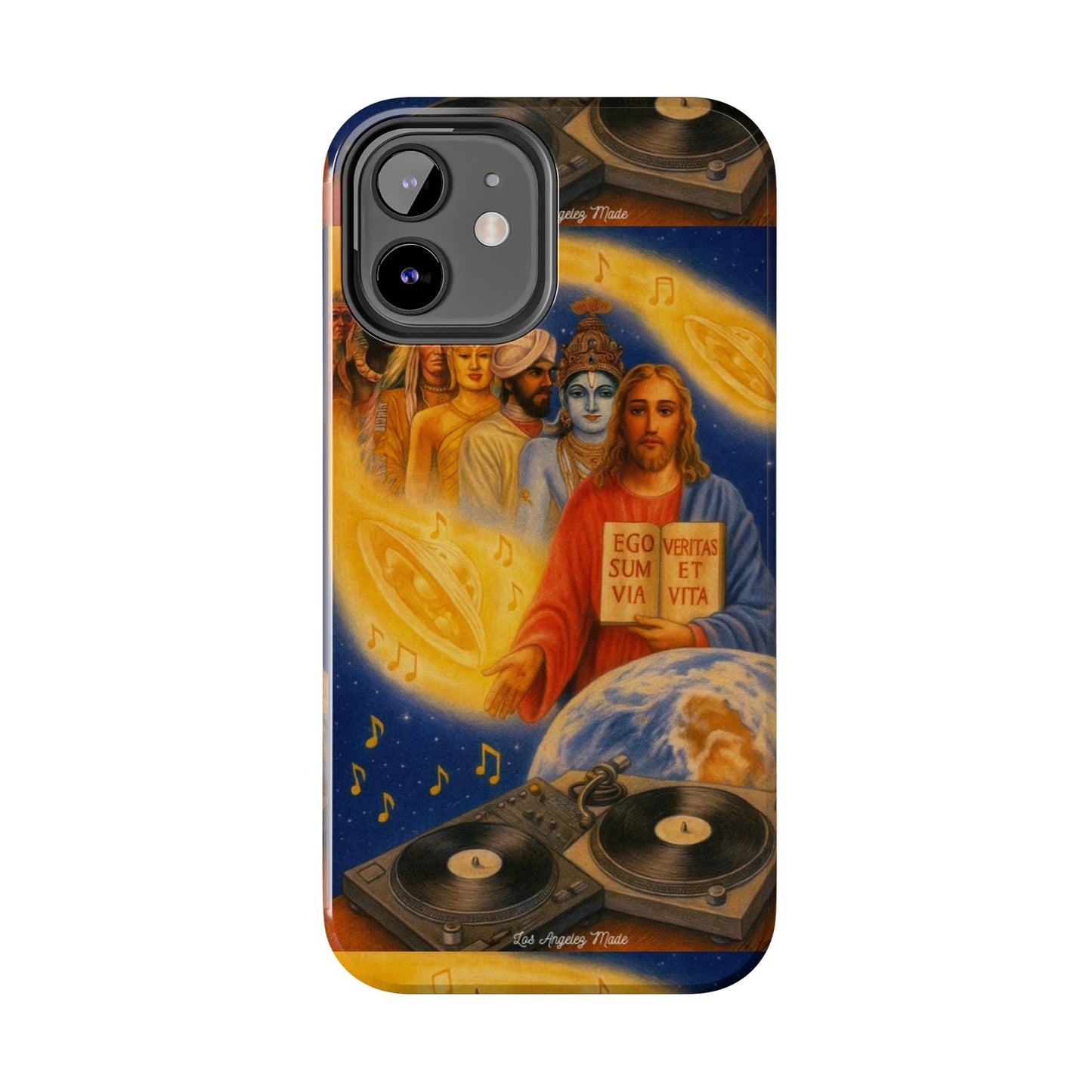 Los Angelez Made x God Is A DJ Tough Phone Case