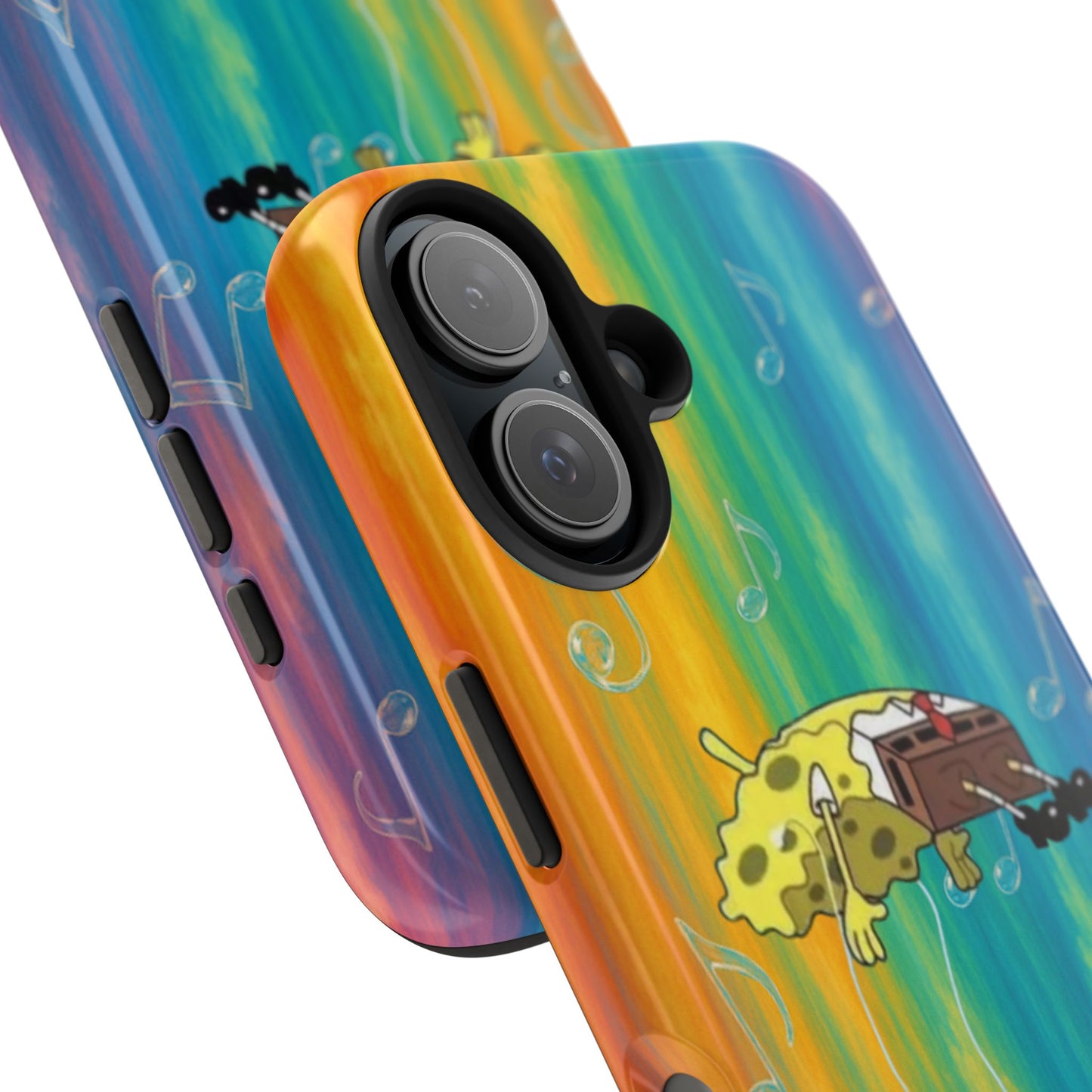 Los Angelez Made x Spongebob Music Is Life Tough Phone Case