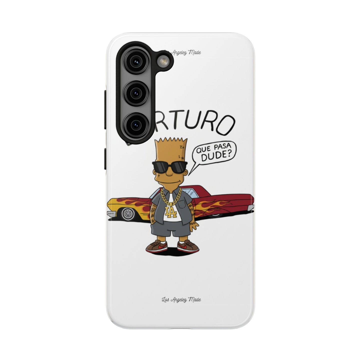 Los Angelez Made x Barturo "Que Pasa Dude?" Tough Phone Case